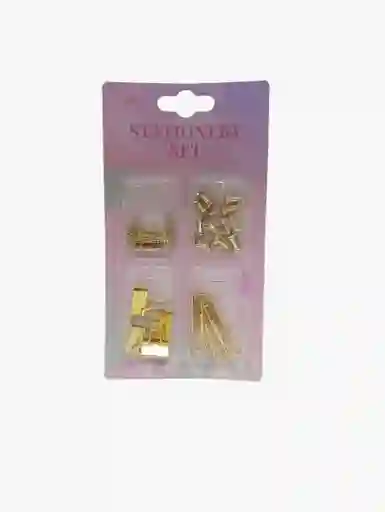 Set De Ganchos Loteros Clips Y Chinches