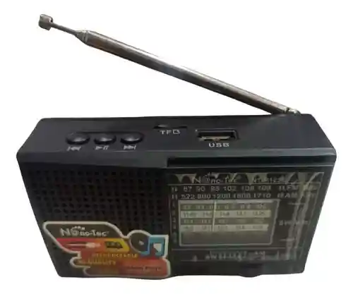 Radio Mini Fox / Power Bank / Am/fm /sw /micro Sd