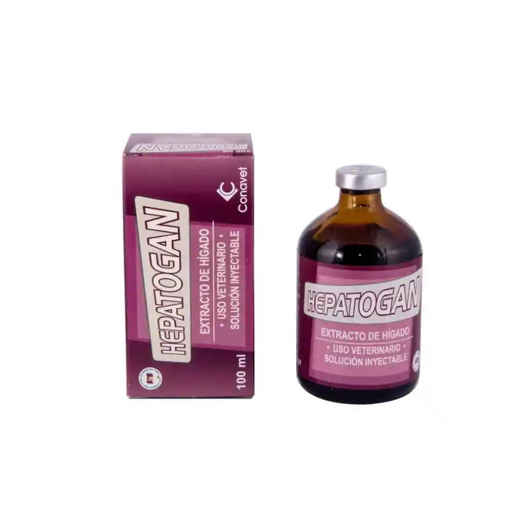 Hepatogan Fco 100 Ml Solucion Inyectable Para Anemia Y Convalecencia