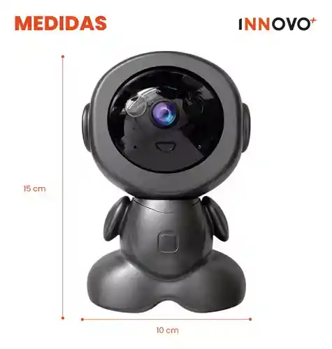Camara Espia Inalámbrica Hd Robot Inteligente Con App Discreta Con Modo Noche