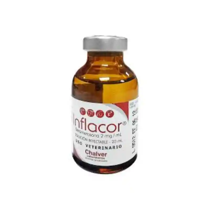 Inflacor Fco X 10 Ml Antiinflamatorio Para Animales