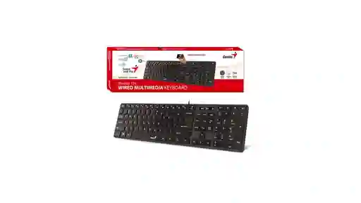 Teclado Alambrico Genius Slimstar 126