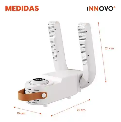 Secador De Zapatos Calzado 360 Elimina Olores Bacterias Luz Uv Innovo