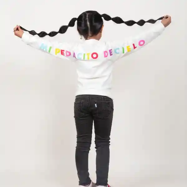 8 - 10 / Buzo Pedacito De Cielo - Kids - Marfil