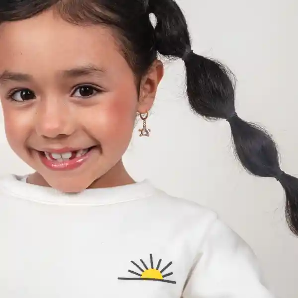 3 - 4 / Buzo Pedacito De Cielo - Kids - Marfil