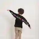 8 - 10 / Buzo Pedacito De Cielo - Kids - Negro