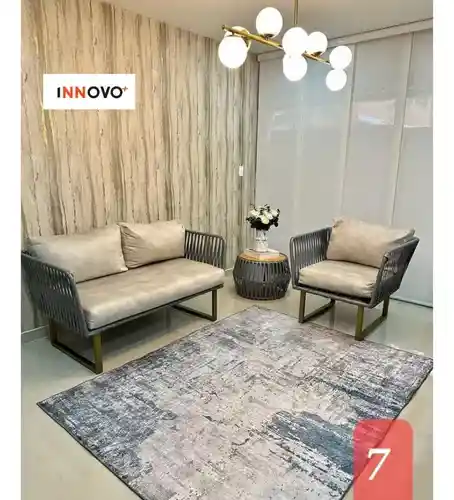 Tapete Decorativo Antideslizante Elegante Seven 2 Mt X 1.5 Mt Innovo