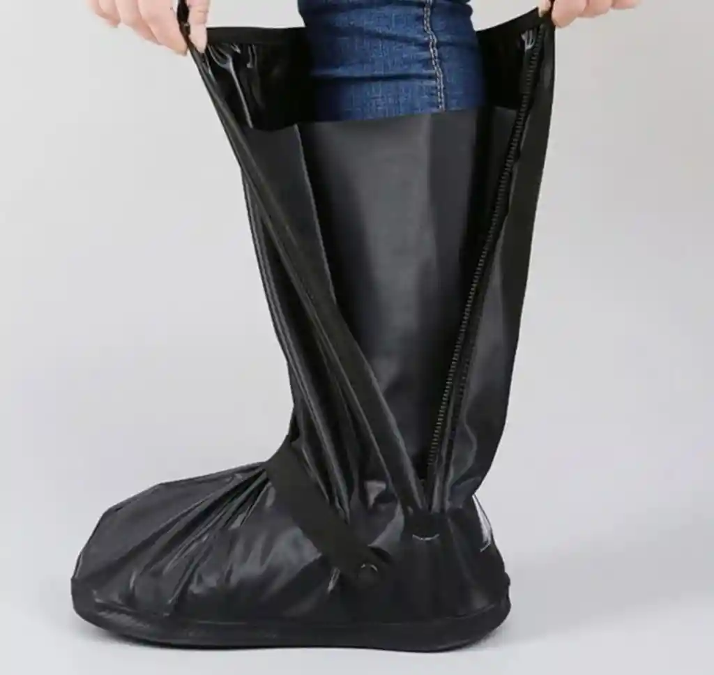 Botas Impermeables Para Zapatos Negras Fundas Para Zapatos T=3xl (45-46)