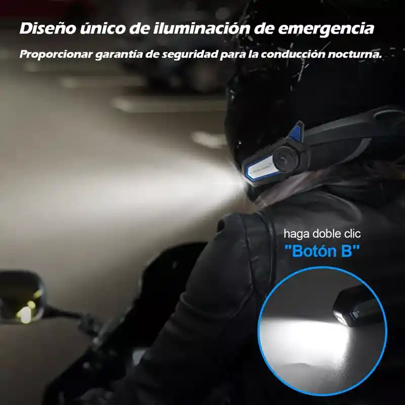 Intercomunicador Moto Casco Bt-31 Bluetooth Manos Libres