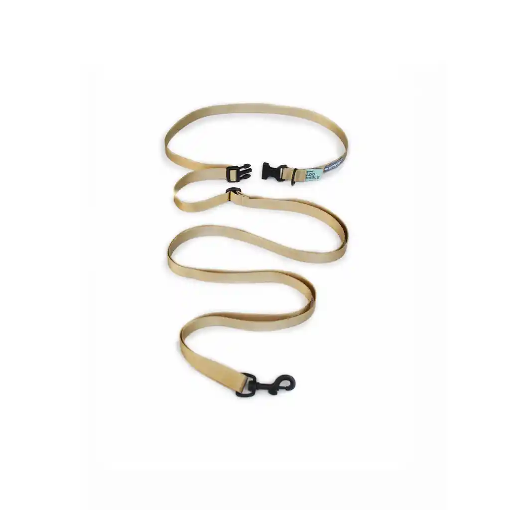 Traílla 20mm Manos Libres Adorable Habano