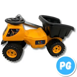 Carro Montable Plastico Con Volqueta Para Niños De 3 A 6 Años