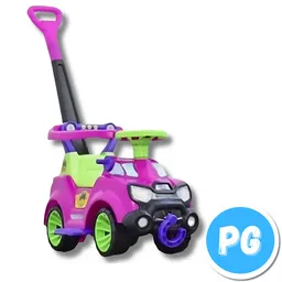 Carro Montable Plastico Con Soporte Para Adulto Color Niña