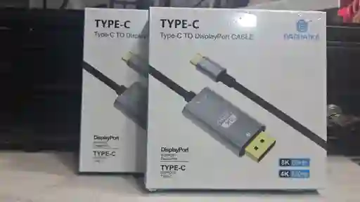 Cable Tipo C Displayport 8k