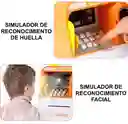 Alcancía Electrónica Roba Billetes Caja Fuerte Con Clave