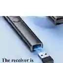 Presentador Diapositivas Recargable Apuntador Inalámbrico Control Usb C