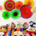 Kit Rosetones Mexicano X 6 Und