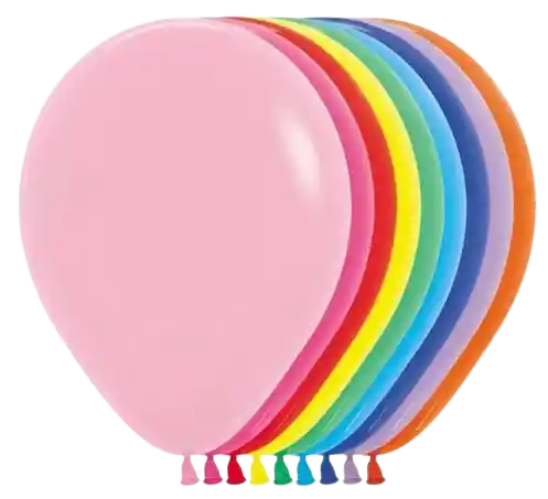 Globos R-9 Fashion Surtido X50 Unds Sempertex
