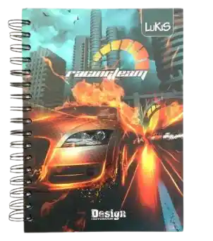 Cuaderno Pequeño 7 Materias Masculino Cuadriculado