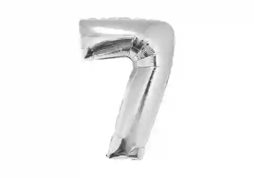 Numero 7 Platiado 32 Pulgada