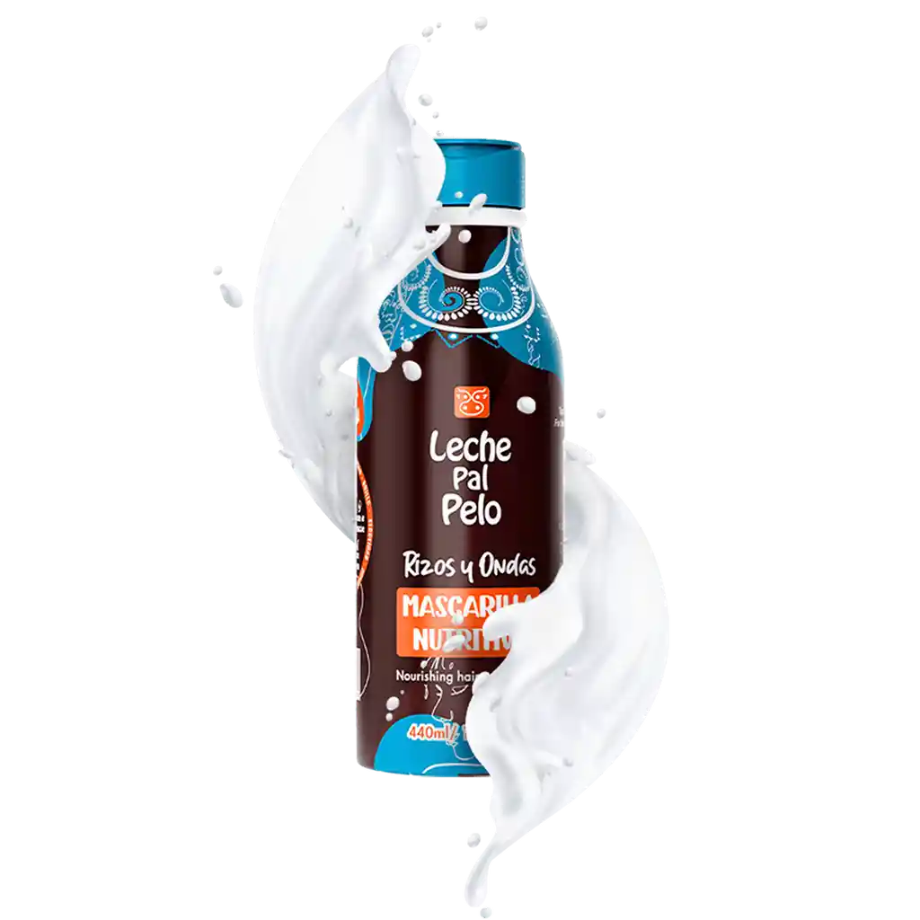 Leche Pal Pelo Masc Nutr Rizos Y Ondas 440 Ml