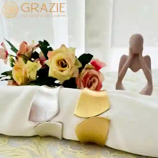 Brazalete Armonia Plateado