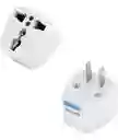 Adaptador De Corriente Europeo / Clavija / Enchufe Americano