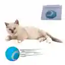 Pelota Rodante Para Gato Recargable Usb