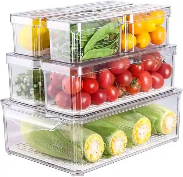 Organizador De Nevera 10 Piezas 2240g