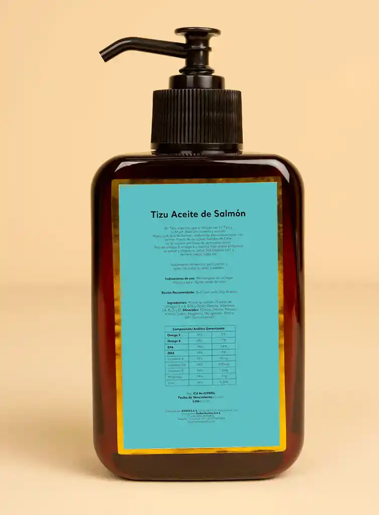 Aceite De Salmón Tizu