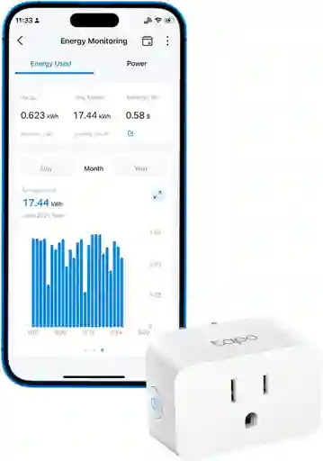 Toma Corriente Enchufeinteligente Monitoreo De Energia Wifi Tp Link Tapo