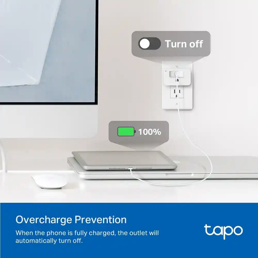 Toma Corriente Enchufeinteligente Monitoreo De Energia Wifi Tp Link Tapo