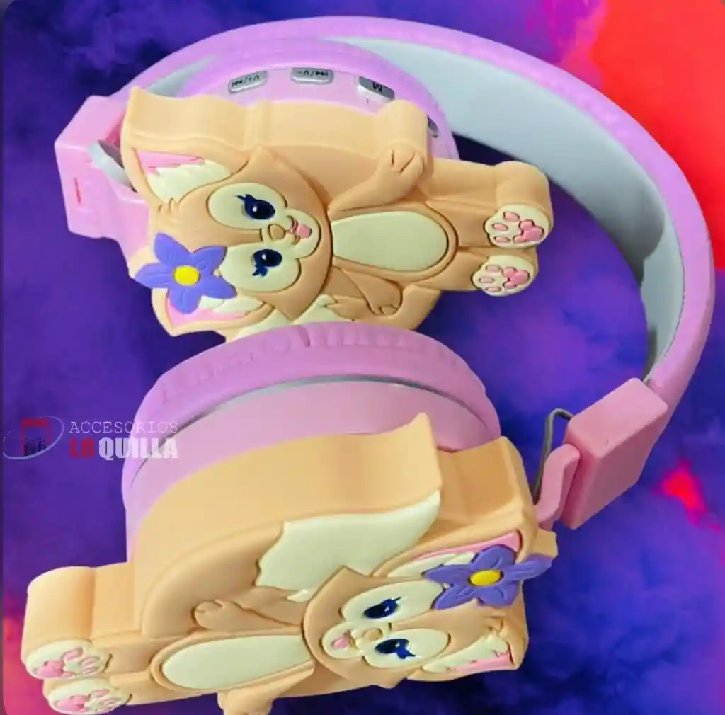 Diadema Bluetooth Infantil Personaje Gato
