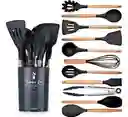 Set Utensilios Silicona 12 Piezas