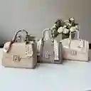 Bolso Espiral Beige