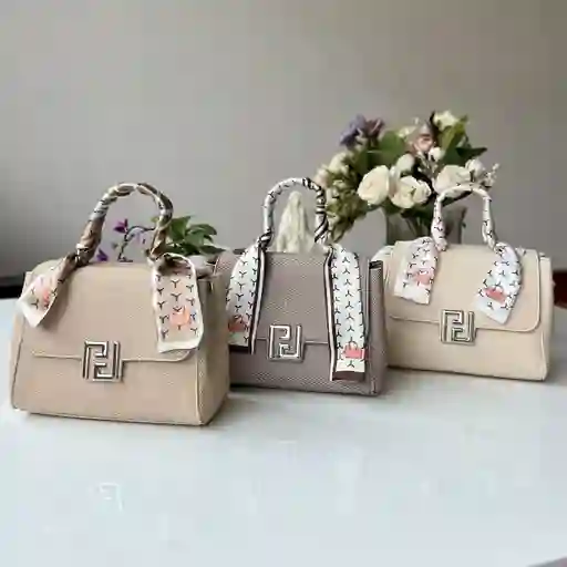 Bolso Espiral Beige