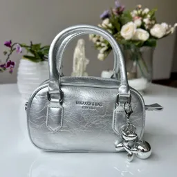 Bolso Libre Plateado