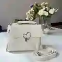 Bolso Corazón Beige
