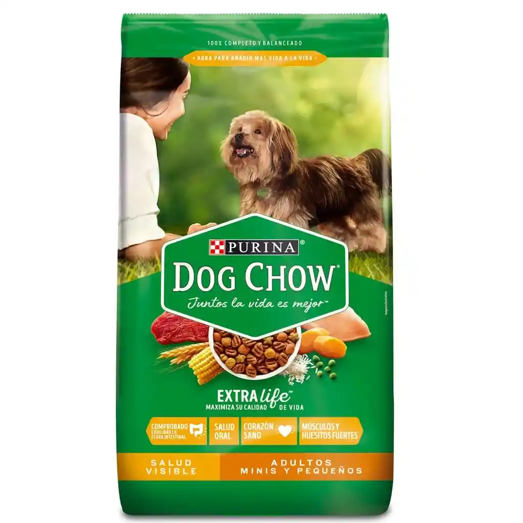 Dog Chow Alimento Para Perro Adulto Minis Y Pequeños