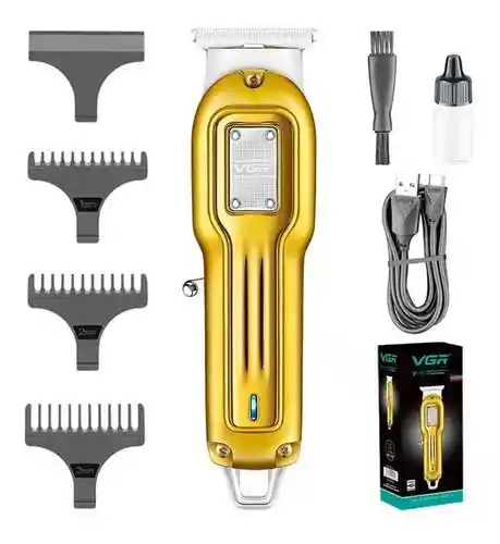 Máquina Patillera Corte Cabello Vgr V-919 Profesional Recargable