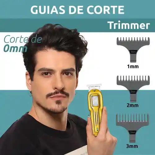 Máquina Patillera Corte Cabello Vgr V-919 Profesional Recargable