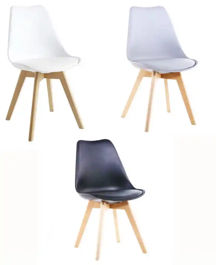 Silla Moderna Acolchada 78cm X 46cm