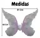 Alas De Ángel Con Movimiento Sonido Y Luces Led Para Niñas
