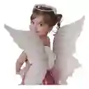 Alas De Ángel Con Movimiento Sonido Y Luces Led Para Niñas