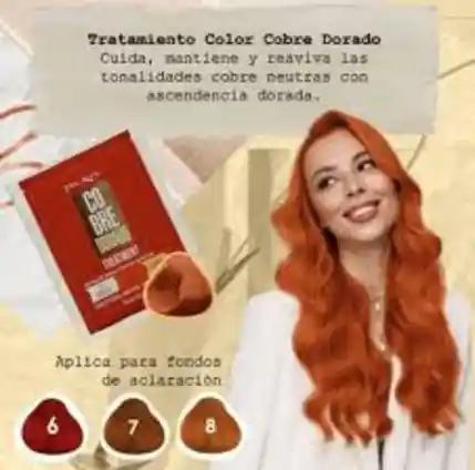 Tratamiento Matizante Cobre Dorado Prokpil 40ml