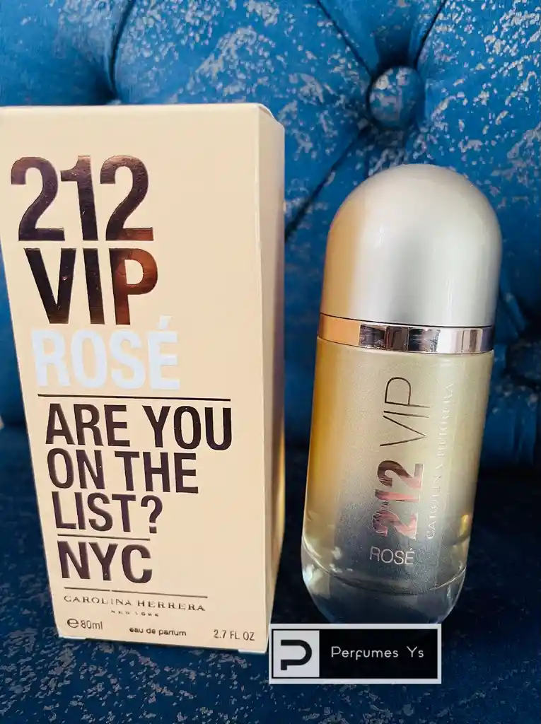 Perfume Mujer 212 Vip Rosé Carolina Herrera 80ml