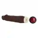 Consolador Dirty 21 X 4.5 Cms Brown Kiss Me Love