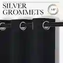 Cortinas Aislamiento Solar Y Termico Ojal Opacas Insonorizado X2 No Deja Pasar El Frio Y La Humedad