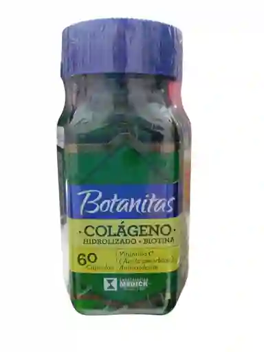 Colageno Hidroliado + Biotina X 60 Capsulas Botanitas