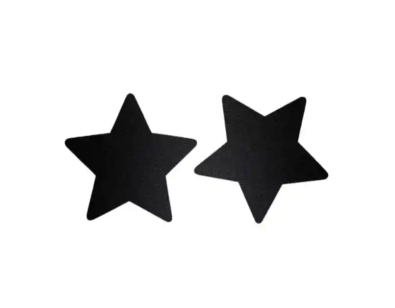 Cubrepezones Estrella Black Star Negro