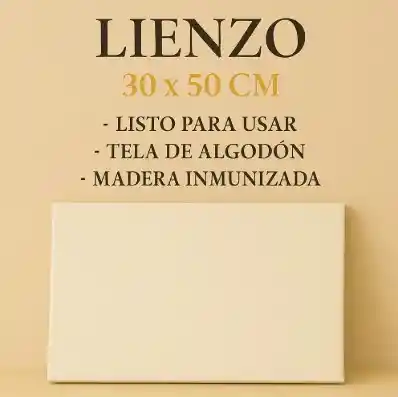 Lienzo 30 X 50
